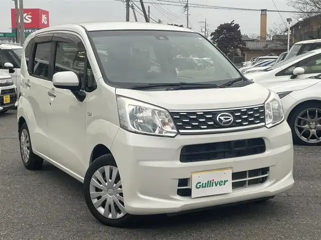 ダイハツ ムーヴ L SAⅡ 群馬県 2016(平28)年 4.7万km パールホワイトⅢ 社外メモリナビ、ワンセグ、CD/　（AVN138MW）/バックカメラ/電動格納ミラー/ドアバイザー/キーレス×１、板キー×１/Wエアバッグ/ABS/整備手帳、取説