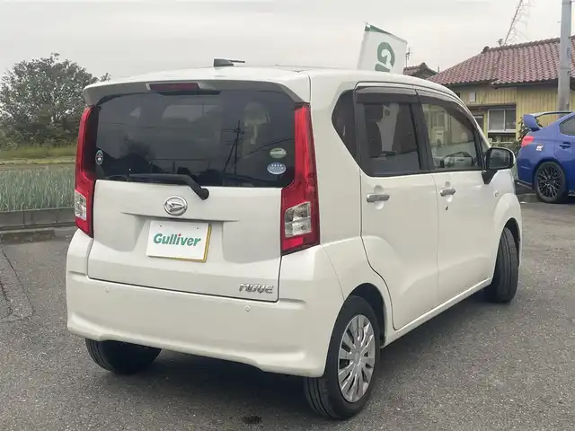 ダイハツ ムーヴ L SAⅡ 群馬県 2016(平28)年 4.7万km パールホワイトⅢ 社外メモリナビ、ワンセグ、CD/　（AVN138MW）/バックカメラ/電動格納ミラー/ドアバイザー/キーレス×１、板キー×１/Wエアバッグ/ABS/整備手帳、取説