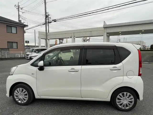 ダイハツ ムーヴ L SAⅡ 群馬県 2016(平28)年 4.7万km パールホワイトⅢ 社外メモリナビ、ワンセグ、CD/　（AVN138MW）/バックカメラ/電動格納ミラー/ドアバイザー/キーレス×１、板キー×１/Wエアバッグ/ABS/整備手帳、取説