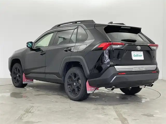 トヨタ ＲＡＶ４ アドベンチャー オフロードPKG 富山県 2022(令4)年 3.5万km アティチュードブラックマイカ 純正ディスプレイオーディオ/ナビ機能あり/フルセグTV/Bluetooth/全周囲モニター/ETC/デジタルインナーミラー/前後ドラレコ/前後コーナーセンサー/トヨタセーフティセンス/LEDオートライト/オートハイビーム/BSM/レーダークルーズコントロール/メモリー付きパワーシート/シートヒーター/ベンチレーション/ステアリングヒーター/パワーバックドア/TRDフロントバンパーガーニッシュ/TRDフロントロアガーニッシュ/TRDバックドアロアガーニッシュ/TRDマッドフラップ