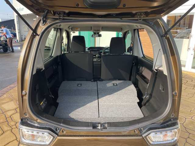 スズキ ワゴンＲ スティングレー HYBRID X 宮崎県 2018(平30)年 6.1万km ブレイブカーキP 純正ナビ　フルセグTV　シートヒーター　ヘッドアップディスプレィ　LEDヘッドライト　プッシュスタートシステム　衝突軽減ブレーキ　レーンキープ　横滑り防止　オートライト