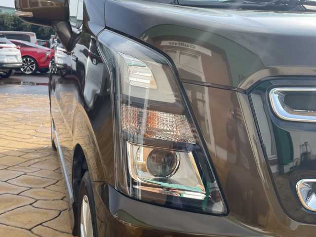 スズキ ワゴンＲ スティングレー HYBRID X 宮崎県 2018(平30)年 6.1万km ブレイブカーキP 純正ナビ　フルセグTV　シートヒーター　ヘッドアップディスプレィ　LEDヘッドライト　プッシュスタートシステム　衝突軽減ブレーキ　レーンキープ　横滑り防止　オートライト