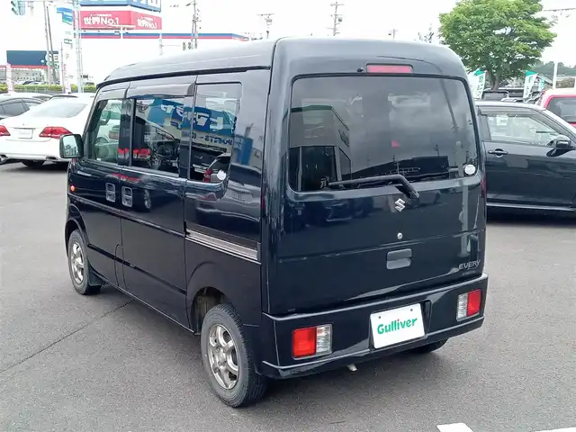 スズキ エブリイ ジョイン 福井県 2013(平25)年 5.9万km ブルーイッシュブラックパール3 ワンオーナー車/４WD/盗難防止装置/カーオーディオ（CD/AM/FM）/ダブルエアバッグ/リモコンキー/サマータイヤ積込/保証書・取説