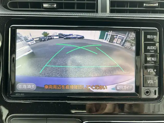トヨタ アクア S 福岡県 2018(平30)年 2万km ジュエリーパープルマイカM ・純正ナビ/　CD　Bluetooth　ワンセグ/・ハロゲンオートライト/・オートハイビーム/・衝突軽減/・レーンキープ/・プッシュスタート/・スペアキー