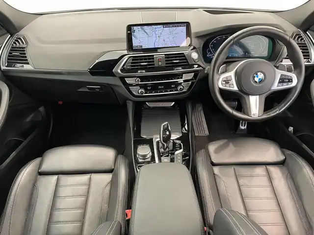 ＢＭＷ Ｘ４ xDrive 20d Mスポーツ 熊本県 2021(令3)年 2.5万km アルピンホワイトⅢ ・スマートキー/・プッシュスタート/・インテリジェントセーフティ/・パーキングアシスト/・PDC自動起動/・アクティブPDC緊急ブレーキ/・注意喚起アシスタント/・クルーズコントロール(追従式)/・黒革シート/・前席パワーシート/・前席シートヒーター /・純正メモリナビ/　【Bluetooth・USB・AppleCarPlay】/・フルセグTV/・全方位カメラ/・ETC/・ワイヤレス充電/・ドライブレコーダー(前後録画)/・パワーバックドア/・LEDヘッドランプ/・LEDフォグランプ/・純正マット/・保証書/取説