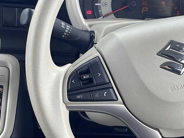 スズキ ワゴンＲ スマイル HYBRID S 愛知県 2023(令5)年 0.8万km シフォンアイボリーメタリック ナビ/全方位カメラ/両側パワースライドドア/コーナーセンサー/レーンキープアシスト/レーダーブレーキサポート/シートヒーター/マニュアルヘッドライトレベリング/ベンチシート/ＥＴＣ/スマートキー