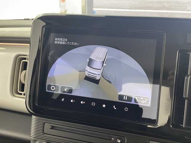 スズキ ワゴンＲ スマイル HYBRID S 愛知県 2023(令5)年 0.8万km シフォンアイボリーメタリック ナビ/全方位カメラ/両側パワースライドドア/コーナーセンサー/レーンキープアシスト/レーダーブレーキサポート/シートヒーター/マニュアルヘッドライトレベリング/ベンチシート/ＥＴＣ/スマートキー