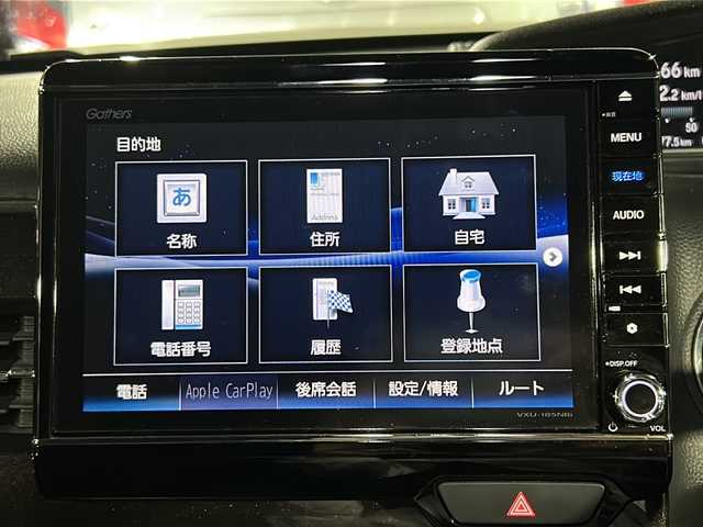 ホンダ Ｎ ＢＯＸ カスタム G L ターボ ホンダセンシング 道央・札幌 2018(平30)年 6.5万km プレミアムホワイトパールⅡ 純正ナビ（FM/AM/CD/DVD/BT/SD/フルセグTV）/バックカメラ/ETC/ドライブレコーダー/クルーズコントロール/エンジンスターター/前席シートヒーター/両側パワースライドドア/プッシュスタート/レーンキープアシスト/パドルシフト/後席サンシェード/オートライト/後席サンシェード