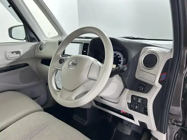 日産 デイズ ルークス X 佐賀県 2019(平31)年 4.5万km 茶 社外ナビ/フルセグTV/Bluetooth/CD/DVD/アラウンドビューモニター/ETC/片側パワースライドドア/アイドリングストップ/ステアリングリモコン/後席サーキュレーター/純正フロアマット/社外14インチAW