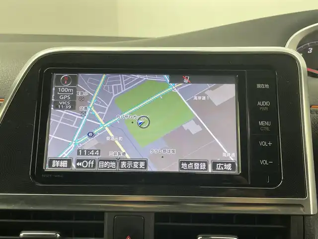 トヨタ シエンタ G 岡山県 2016(平28)年 8.2万km ブラックマイカ トヨタセーフティセンスC/・プリクラッシュセーフティ/・レーンディパーチャーアラート/・オートマチックハイビーム/純正ナビ(NSZT-W64)/(Bluetooth/CD/DVD/フルセグTV)/モデリスタエアロ(前・横・後下)/モデリスタ17インチアルミホイール/両側電動スライドドア/社外クルーズコントロール/バックカメラ/ビルトインETC/アイドリングストップ/オートライト/純正フロアマット/プッシュスタート/禁煙車/スマートキー×2/保証書/取扱説明書