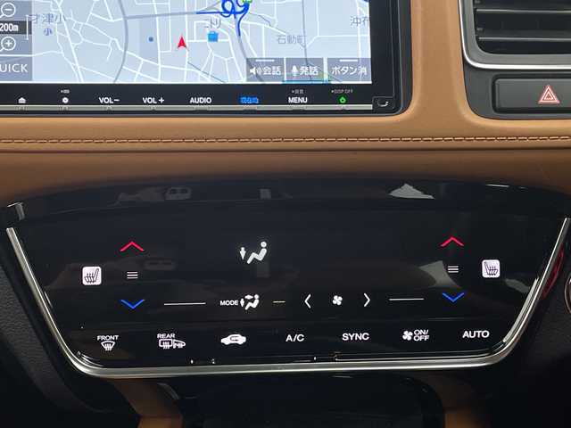 ホンダ ヴェゼル ハイブリッド Z ホンダセンシング 新潟県 2019(令1)年 2.9万km プラチナホワイトパール ホンダセンシング/純正8インチナビ/　CD/DVD/Bluetooth/フルセグTV/バックカメラ/レーダークルーズコントロール/LEDオートライト/ハーフレザーシート/シートヒーター/純正17インチアルミホイール/パドルシフト/ルーフレール/レーンキープアシスト/電格ミラー/ウィンカーミラー/スマートキー/ビルトインETC