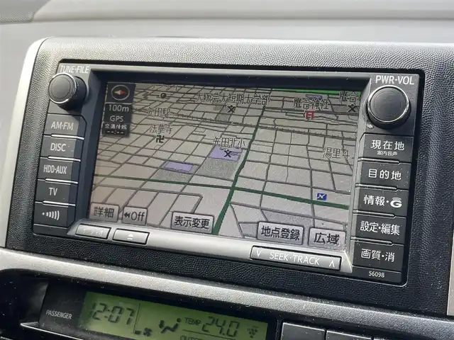 トヨタ ウィッシュ 1．8S 大阪府 2010(平22)年 15.6万km ブラック サンルーフ/純正ナビ/・バックカメラ/・フルセグＴＶ/・ＣＤ/ＤＶＤ/ＭＤ/・ＡＭ/ＦＭ/ＢＴ/・ＡＵＸ/ＨＤＤ/前方ドライブレコーダー（DC-DR401）/ビルトインETC/純正フロアマット/純正16インチアルミホイール/キセノンヘッドライト/・オートライト/・フロントフォグランプ/SRSエアバッグ（フロント/サイド/カーテン）/ABS/横滑り防止装置/リモコンキー/革巻きステアリング/・パドルシフト/・ステアリングスイッチ/ISOFIX/保証書/記録簿（R7/R6/R４）