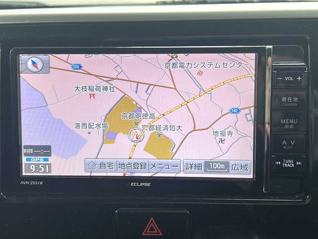 三菱 ｅＫスペース カスタムT 京都府 2014(平26)年 10.6万km シルキーホワイト 社外ナビ　AVN-Z03iW/・フルセグTV/BT Audio/CD/DVD/AM/FM/・バック/フロント/サイドカメラ/ETC/４WD/ターボ/両側パワースライドドア/プッシュスタート/横滑り防止/電格ウィンカーミラー/サンシェード/純正ドアバイザー/純正フロアマット/保証書/取扱説明書/スペアキー