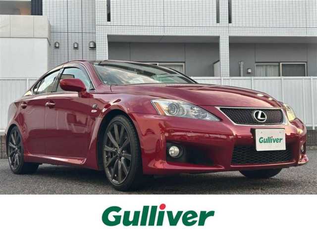 レクサス ＩＳ Ｆ 愛知県 2010(平22)年 7.1万km レッドマイカクリスタルシャイン 純正ナビ（AM/FM/フルセグ/CD/DVD）/レザーシート/シートヒーター/メモリ機能付きパワーシート/クルーズコントロール/クリアランスソナー/アダプティブフロントライティングシステム/パドルシフト/ビルドインETC/前方ドラレコ/純正フロアマット/スマートキー/スペアキー×1