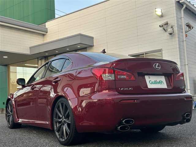 レクサス ＩＳ Ｆ 愛知県 2010(平22)年 7.1万km レッドマイカクリスタルシャイン 純正ナビ（AM/FM/フルセグ/CD/DVD）/レザーシート/シートヒーター/メモリ機能付きパワーシート/クルーズコントロール/クリアランスソナー/アダプティブフロントライティングシステム/パドルシフト/ビルドインETC/前方ドラレコ/純正フロアマット/スマートキー/スペアキー×1