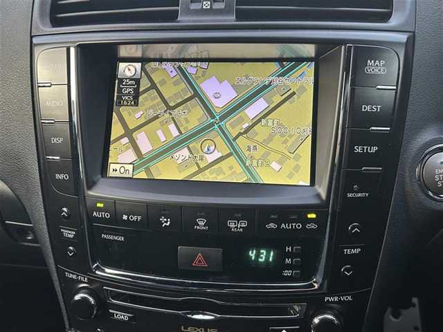 レクサス ＩＳ Ｆ 愛知県 2010(平22)年 7.1万km レッドマイカクリスタルシャイン 純正ナビ（AM/FM/フルセグ/CD/DVD）/レザーシート/シートヒーター/メモリ機能付きパワーシート/クルーズコントロール/クリアランスソナー/アダプティブフロントライティングシステム/パドルシフト/ビルドインETC/前方ドラレコ/純正フロアマット/スマートキー/スペアキー×1