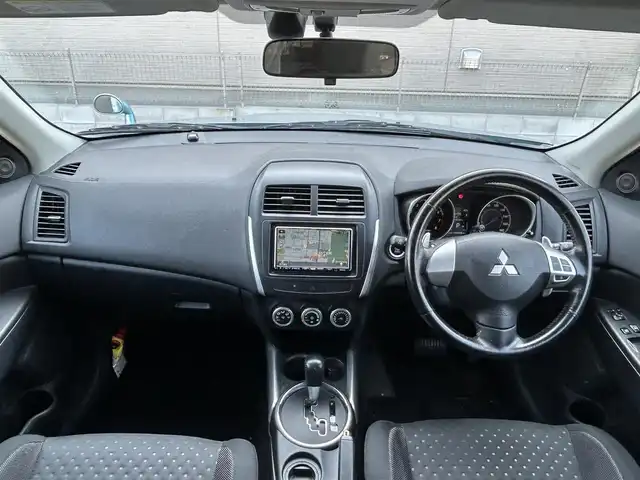 三菱 ＲＶＲ G 奈良県 2010(平22)年 14.9万km カワセミブルーメタリック 純正ナビ/クルーズコントロール/オートライト/LEDライト/ワンセグテレビ/純正アルミタイヤ/スマートボタン/Wエアバック/純正フロアマット/保証書/取扱説明書/記録簿