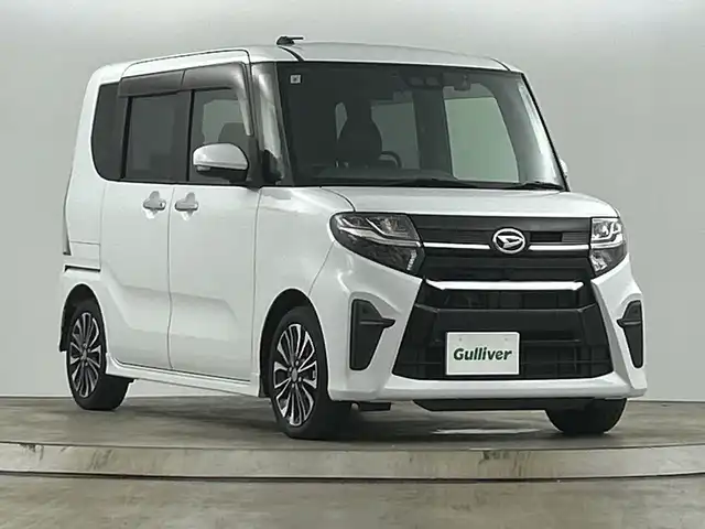 ダイハツ タント カスタム RS 愛知県 2019(令1)年 6万km シャイニングホワイトパール 禁煙車/ターボ/純正7インチナビ/（CD/DVD/Bluetooth/フルセグTV/SD)/バックカメラ/スマートアシストIII/・衝突軽減ブレーキ/・レーンキープアシスト/・オートマチックハイビーム/・クリアランスソナー/・誤発進抑制機能/ETC/ドライブレコーダー/両側パワースライドドア/アイドリングストップ/純正15インチアルミホイール/スマートキー/スペアキー1本/プッシュスタート/LEDヘッドライト/フロントフォグランプ/オートライト/純正フロアマット/ベンチシート/横滑り防止装置/オートエアコン