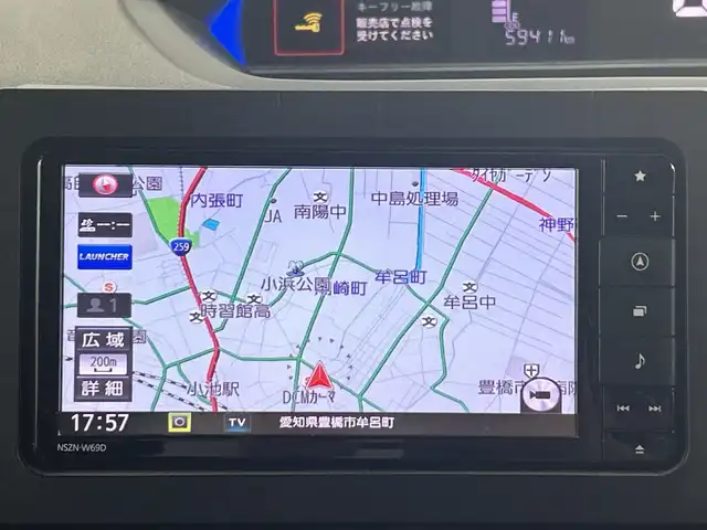 ダイハツ タント カスタム RS 愛知県 2019(令1)年 6万km シャイニングホワイトパール 禁煙車/ターボ/純正7インチナビ/（CD/DVD/Bluetooth/フルセグTV/SD)/バックカメラ/スマートアシストIII/・衝突軽減ブレーキ/・レーンキープアシスト/・オートマチックハイビーム/・クリアランスソナー/・誤発進抑制機能/ETC/ドライブレコーダー/両側パワースライドドア/アイドリングストップ/純正15インチアルミホイール/スマートキー/スペアキー1本/プッシュスタート/LEDヘッドライト/フロントフォグランプ/オートライト/純正フロアマット/ベンチシート/横滑り防止装置/オートエアコン