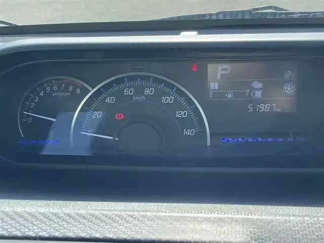 スズキ ワゴンＲ HYBRID FZ 福岡県 2019(令1)年 5.2万km ブルーイッシュブラックパール3 社外ナビ(フルセグテレビ・DISC・FM・AM・BT)/運転席シートヒーター/ビルトインETC/衝突軽減ブレーキ/車線逸脱警報/横滑り防止装置/純正フロアマット/プッシュスタート/スマートキー/ドアバイザー