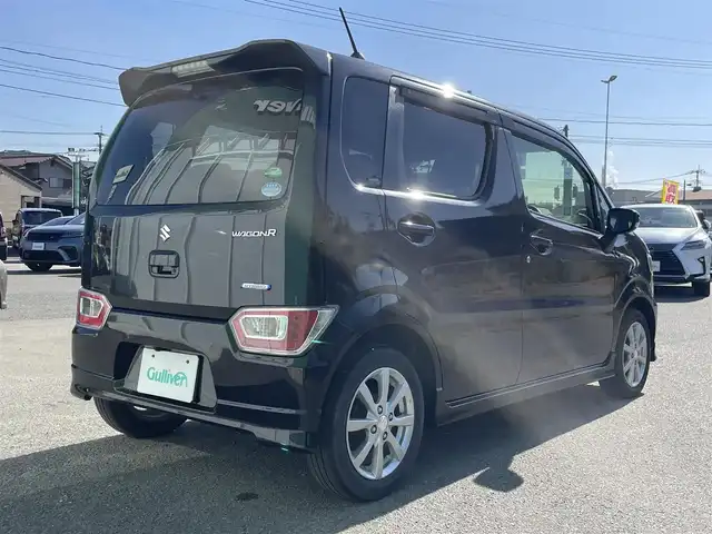 スズキ ワゴンＲ HYBRID FZ 福岡県 2019(令1)年 5.2万km ブルーイッシュブラックパール3 社外ナビ(フルセグテレビ・DISC・FM・AM・BT)/運転席シートヒーター/ビルトインETC/衝突軽減ブレーキ/車線逸脱警報/横滑り防止装置/純正フロアマット/プッシュスタート/スマートキー/ドアバイザー