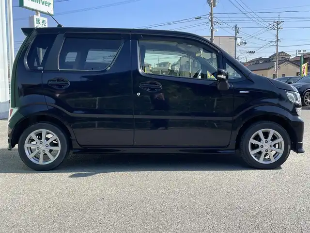 スズキ ワゴンＲ HYBRID FZ 福岡県 2019(令1)年 5.2万km ブルーイッシュブラックパール3 社外ナビ(フルセグテレビ・DISC・FM・AM・BT)/運転席シートヒーター/ビルトインETC/衝突軽減ブレーキ/車線逸脱警報/横滑り防止装置/純正フロアマット/プッシュスタート/スマートキー/ドアバイザー