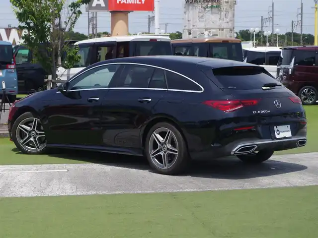 メルセデス・ベンツ ＣＬＡ２００ｄ Sブレーク AMGライン 千葉県 2020(令2)年 4.7万km コスモスブラック アクティブブレーキアシスト/レーンチェンジアシスト/ブラインドスポットアシスト/アテンションアシスト/ディストロニック/パワーバックドア/純正ナビ/地デジTV/【Bluetooth接続】/バックカメラ/リバース連動ドアミラー（左）/ワイヤレス充電/前席パワーシート/シートヒーター/ハーフレザーシート/革巻きステアリング/ステアリングスイッチ/パドルシフト/ETC（2.0）/LEDヘッドライト/ウインカーミラー/パークトロニック/18インチアルミホイル/サイド/カーテンエアバッグ/キーレスゴー