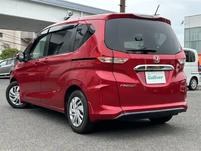 ホンダ フリード＋ G 長崎県 2018(平30)年 3.8万km プレミアムクリスタルレッドM ディーラーオプションナビ/ビルトインETC/片側パワースライドドア/前方ドライブレコーダー/バックカメラ/プッシュスタート/スマートキー/純正フロアマット/ドアバイザー/スペアキー１本