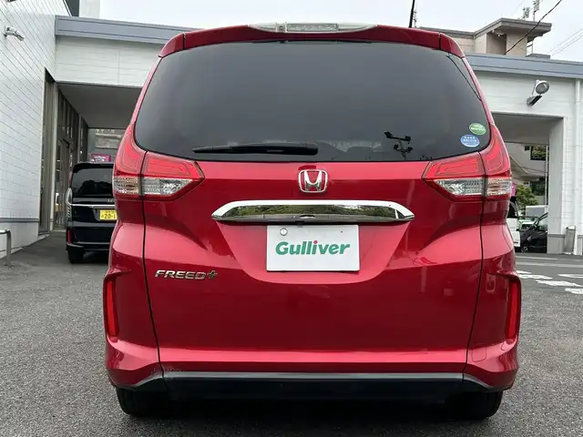 ホンダ フリード＋ G 長崎県 2018(平30)年 3.8万km プレミアムクリスタルレッドM ディーラーオプションナビ/ビルトインETC/片側パワースライドドア/前方ドライブレコーダー/バックカメラ/プッシュスタート/スマートキー/純正フロアマット/ドアバイザー/スペアキー１本