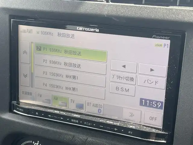 スズキ ジムニー ランドベンチャー 秋田県 2008(平20)年 10.4万km オリーブグレーメタリック 社外ナビ/フルセグ/ターボ/リモコンキー/バックカメラ/純正アルミ/D席シートヒーター/MTモード付AT/純正フロアマット/純正ドアバイザー/ルーフレール/背面タイヤ/パワーステアリング/パワーウィンドウ/レベライザー/電動格納ウィンカーミラー/保証書/取扱説明書/記録簿