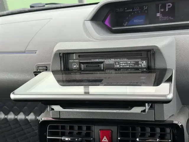 ダイハツ タント カスタム RS 道南・函館 2019(令1)年 6.1万km ブラックマイカメタリック ・衝突被害軽減ブレーキ/・車線逸脱警報/・純正9インチメモリナビ/・フルセグTV/・バックカメラ/・ナビ連動ドライブレコーダー/・両側パワースライドドア/・純正AW付ノーマルタイヤ積込/・前席シートヒーター/・LEDヘッドライト/・フロントフォグランプ/・オートライト/・スマートキー/・エンジンプッシュスタート