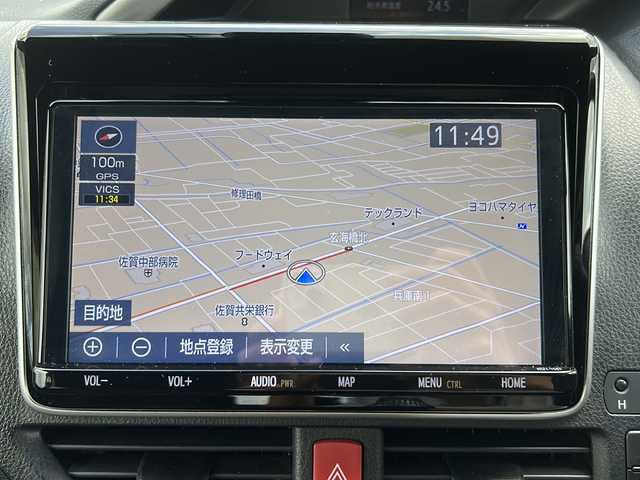 トヨタ ヴォクシー ZS 煌Ⅱ 佐賀県 2019(令1)年 7.6万km ホワイトパールクリスタルシャイン 純正ナビ(NSZT-Y68T)/Bluetooth/CD/DVD/フルセグTV/バックアップ/衝突軽減システム/レーンキープアシスト/クルーズコントロール/クリアランスソナー/前後ドライブレコーダー/両側パワースライドドア/LEDオートライト／オートマチックハイビーム/ダブルエアコン/フリップダウンモニター/チップアップシート/ETC/保証書/取扱説明書/点検記録簿(R1/2/3/4/6)