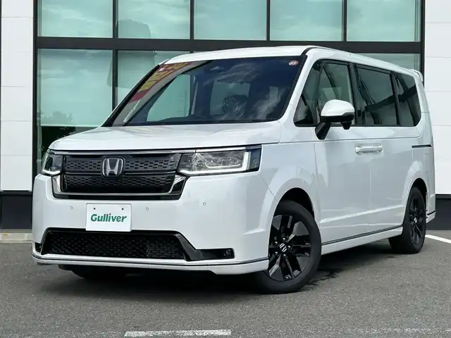 ホンダ ステップワゴン スパーダ eHEV 和歌山県 2025(令7)年 0.1千km パール スパーダ　e:HEV　4CJ4AP3　11.4インチナビHonda CONNECTナビ LXM-247VFLi(317900円)