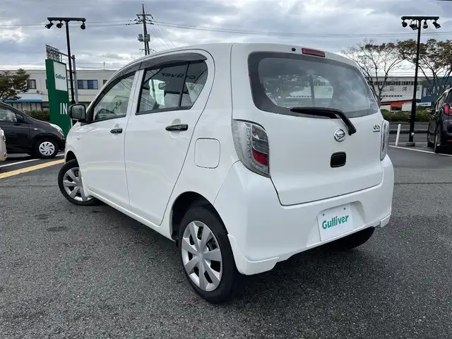 ダイハツ ミラ イース Lf SA 鳥取県 2016(平28)年 4.2万km ホワイト ４・W・D/純正CDオーディオ/スマートアシスト/キーレスエントリー/アイドリングストップ/ヘットライトレベライザー/マッドガード/フロアマット/ドアバイザー