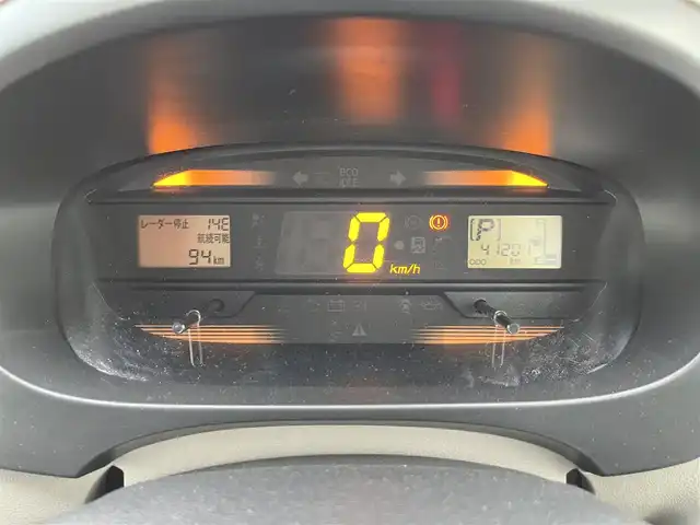 ダイハツ ミラ イース Lf SA 鳥取県 2016(平28)年 4.2万km ホワイト ４・W・D/純正CDオーディオ/スマートアシスト/キーレスエントリー/アイドリングストップ/ヘットライトレベライザー/マッドガード/フロアマット/ドアバイザー