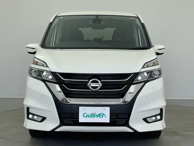 日産 セレナ ハイウェイスター プロパイロットED 新潟県 2016(平28)年 10万km ブリリアントホワイトパール 純正メモリナビ(型式:MM516D-L)/フルセグTV/バックカメラ/両側パワースライドドア/プロパイロット/スタッドレスタイヤ積込(社外15インチAW)/フォグランプ/オートブレーキホールド/ステアリングスイッチ