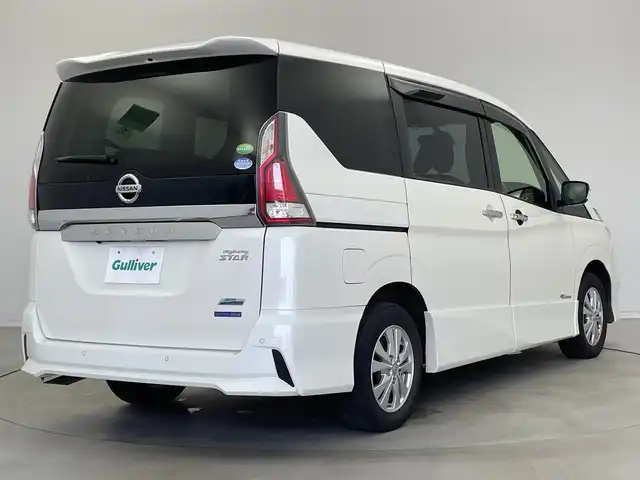 日産 セレナ ハイウェイスター プロパイロットED 新潟県 2016(平28)年 10万km ブリリアントホワイトパール 純正メモリナビ(型式:MM516D-L)/フルセグTV/バックカメラ/両側パワースライドドア/プロパイロット/スタッドレスタイヤ積込(社外15インチAW)/フォグランプ/オートブレーキホールド/ステアリングスイッチ