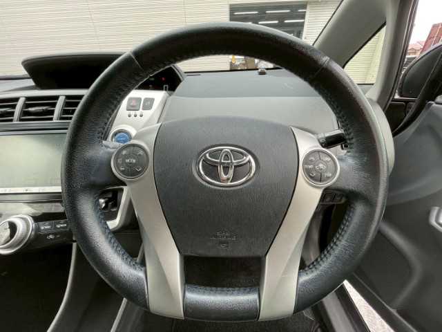 トヨタ プリウス α S ツーリングセレクション 岩手県 2012(平24)年 7.8万km ブラック AIS検査済み/【2510034378】/純正HDDナビ/ステリモ/電格ミラー/フォグライト/寒冷地仕様/ヘッドライトウォッシャー/LEDヘッドライト/オートライト