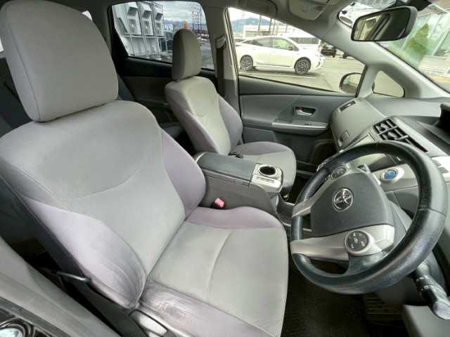 トヨタ プリウス α S ツーリングセレクション 岩手県 2012(平24)年 7.8万km ブラック AIS検査済み/【2510034378】/純正HDDナビ/ステリモ/電格ミラー/フォグライト/寒冷地仕様/ヘッドライトウォッシャー/LEDヘッドライト/オートライト