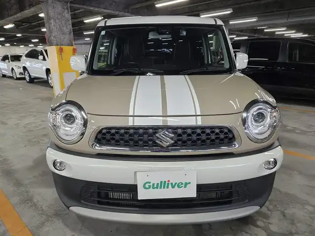 スズキ クロスビー HYBRID MZ 岩手県 2020(令2)年 6.2万km キャラバンアイボリーパールメタリック/ホワイト 2トーンルーフ 〇４WD/〇ケンウッドナビ/〇バックカメラ/〇ビルトインETC/〇ドライブレコーダー/〇セーフティサポート/〇SRSエアバッグ/〇オートライト/〇LEDヘッドランプ/〇LEDフロントフォグランプ/〇革巻きステアリングホイール/〇革巻きシフトノブ/〇ステアリングスイッチ/パドルシフト/〇撥水加工ファブリックシート/シートヒーター/〇パーソナルテーブル/シートバックポケット/〇純正16インチアルミホイール/〇キーレスプッシュスタートシステム/〇禁煙車