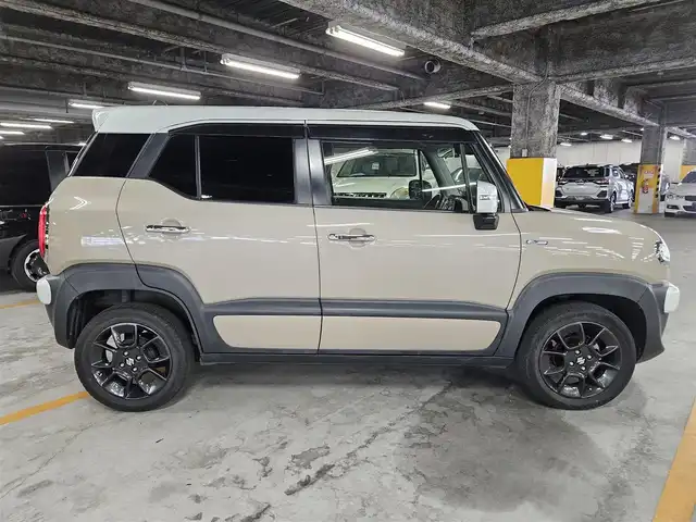 スズキ クロスビー HYBRID MZ 岩手県 2020(令2)年 6.2万km キャラバンアイボリーパールメタリック/ホワイト 2トーンルーフ 〇４WD/〇ケンウッドナビ/〇バックカメラ/〇ビルトインETC/〇ドライブレコーダー/〇セーフティサポート/〇SRSエアバッグ/〇オートライト/〇LEDヘッドランプ/〇LEDフロントフォグランプ/〇革巻きステアリングホイール/〇革巻きシフトノブ/〇ステアリングスイッチ/パドルシフト/〇撥水加工ファブリックシート/シートヒーター/〇パーソナルテーブル/シートバックポケット/〇純正16インチアルミホイール/〇キーレスプッシュスタートシステム/〇禁煙車