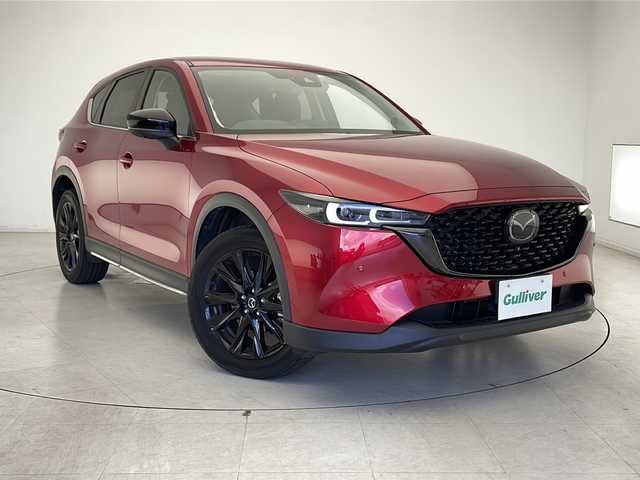 マツダ ＣＸ－５ 20S ブラックトーンED 千葉県 2022(令4)年 2.2万km ソウルレッドクリスタルM 純正ディスプレイオーディオ（フルセグTV/USB/BT）/前後ドライブレコーダー/衝突軽減ブレーキ/レーダークルーズコントロール/ヘッドアップディスプレイ/レーンキープアシスト/コーナーセンサー/全方位カメラ/パワーバックドア/オートライト/運転席パワーシート/前席シートヒーター/ステアリングヒーター/ETC/ブラインドスポットモニター/プッシュスタート/ウィンカーミラー/パドルシフト/LEDヘッドライト/純正フロアマット/純正19インチアルミ