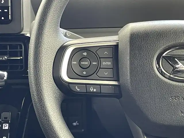 ダイハツ タント カスタム X 群馬県 2019(令1)年 4.6万km ファイアークォーツレッドM 純正ナビ バックカメラ　衝突被害軽減ブレーキ　ウェルカムオープン両側電動スライドドア　ロングスライドシート　ハーフレザーシート　前席シートヒーター　アイドリングストップ　LED　オートライト　禁煙車