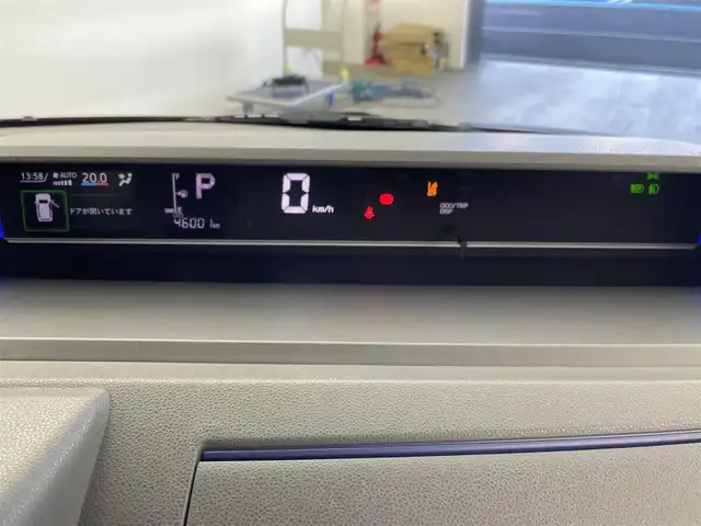 ダイハツ タント カスタム X 群馬県 2019(令1)年 4.6万km ファイアークォーツレッドM 純正ナビ バックカメラ　衝突被害軽減ブレーキ　ウェルカムオープン両側電動スライドドア　ロングスライドシート　ハーフレザーシート　前席シートヒーター　アイドリングストップ　LED　オートライト　禁煙車