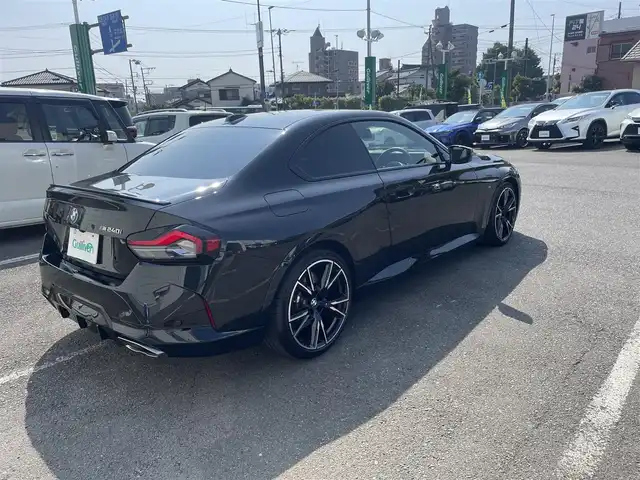 ＢＭＷ ＢＭＷ Ｍ２４０ｉ xDriveクーペ 神奈川県 2024(令6)年 0.9万km サファイアブラックP １オーナー/ハイラインパッケージ/・ヴァーネスカレザーシート/ファストトラックパッケージ/・19インチアロイホイール/・アダプティブMサスペンション/・Mテクノロジーパッケージ/ヘッドアップディスプレイ/ワイヤレススマホ充電/運転支援装置/・衝突軽減ブレーキ/・レーンデパーチャウォーニング/・アクティブクルーズコントロール/・パークアシストシステム/・ハイビームアシスト/全方位カメラ/スマートキーX2/2.0ETC/新車時手帳、取説
