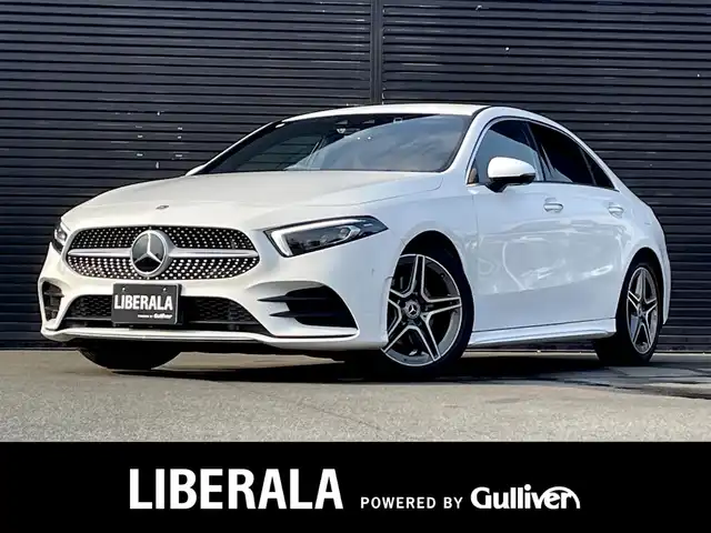 メルセデス・ベンツ Ａ１８０ セダン スタイル AMGライン 三重県 2020(令2)年 1.9万km ポーラホワイト アドバンスドＰＫＧ　/ロゴ付ブレーキ　/マルチビームＬＥＤ　/ＨＵＤ　/ＡＣＣ　/３６０°カメラ　/フルセグＴＶ　/前後ドラレコ　/純正１８ＡＷ　/パワーシート　/シートヒーター　/ハーフレザー　/ナビゲーションＰＫＧ