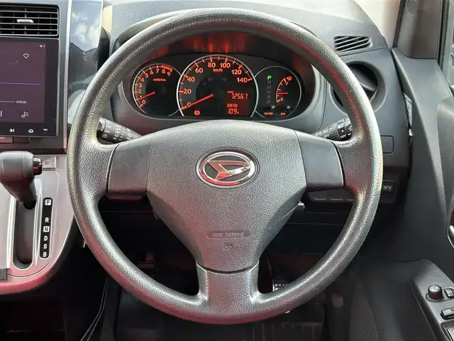 ダイハツ ミラ カスタム X 静岡県 2010(平22)年 7.3万km プラムブラウンクリスタルマイカ 社外ディスプレイオーディオ/YouTube視聴可能/社外15インチAW/BRIDE製シート