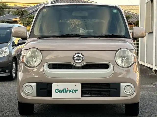 ダイハツ ミラ ココア X スマートセレ SN 静岡県 2015(平27)年 8.5万km ココアベージュマイカメタリック 純正ディスプレイオーディオ/純正フロアマット/純正バイザー/純正オーディオ/オートエアコン/バックカメラ/ETC