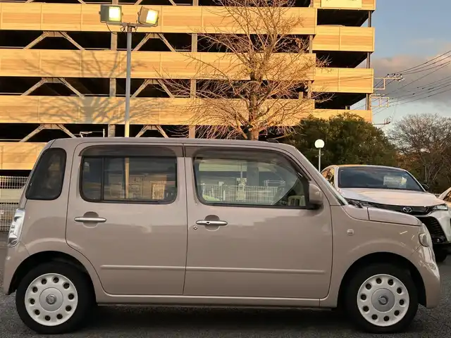 ダイハツ ミラ ココア X スマートセレ SN 静岡県 2015(平27)年 8.5万km ココアベージュマイカメタリック 純正ディスプレイオーディオ/純正フロアマット/純正バイザー/純正オーディオ/オートエアコン/バックカメラ/ETC