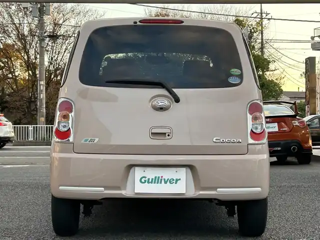 ダイハツ ミラ ココア X スマートセレ SN 静岡県 2015(平27)年 8.5万km ココアベージュマイカメタリック 純正ディスプレイオーディオ/純正フロアマット/純正バイザー/純正オーディオ/オートエアコン/バックカメラ/ETC